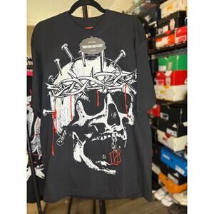 NWT Sz. L - Men's Evil Vice "Beware of Evil Vice" Tee (Blk)